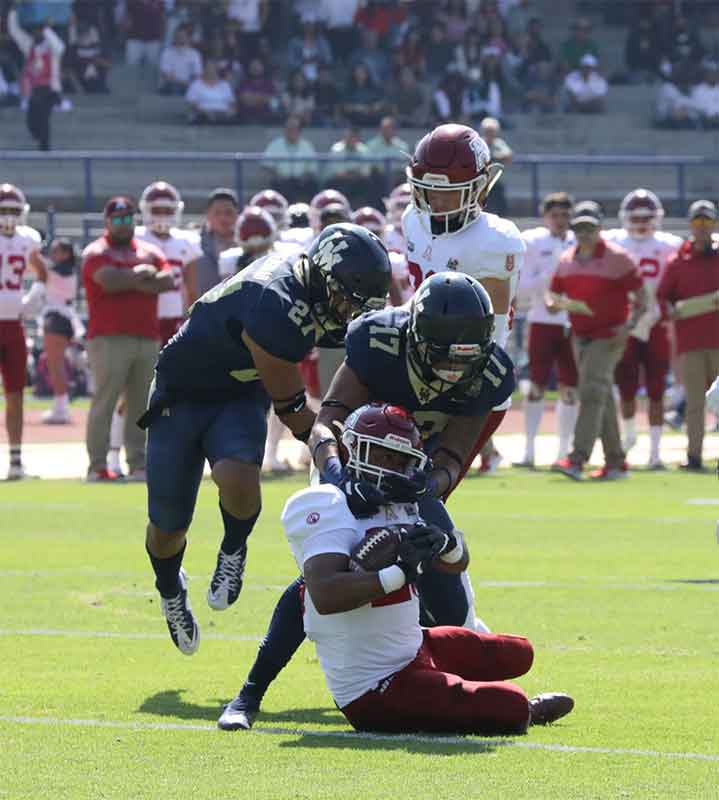 Águilas Blancas vuela alto en CU; derrota a Pumas 24 a 20 8 AGUILAS BLANCAS 3
