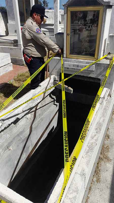Implementan en Apodaca operativo en panteones 1 APODACA 2