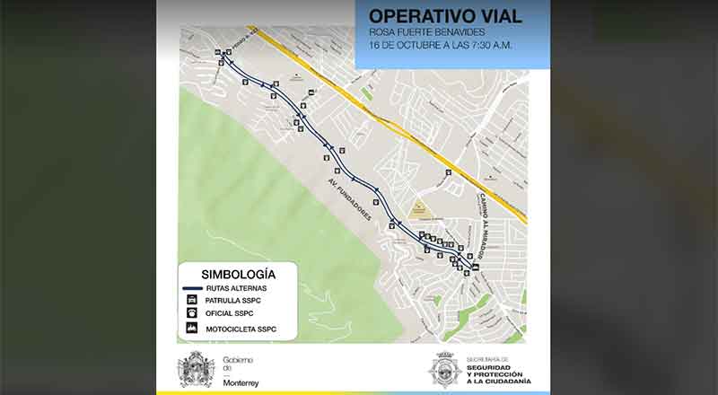 Cerrarán vialidades por carreras deportivas en Monterrey 1 CARRERA