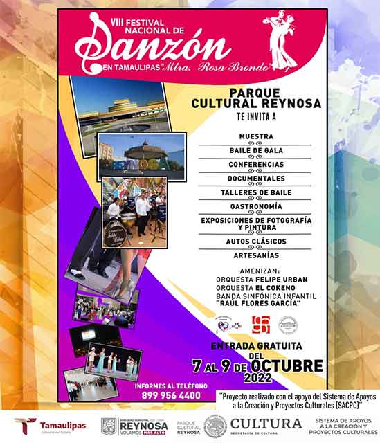 Será Reynosa sede del VIII Festival Nacional del Danzón 1 CARTEL