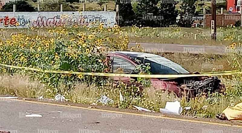Muere senador Faustino López en accidente carretero 2 CHOQUE 2