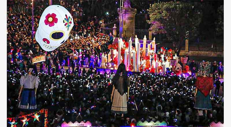 Asisten más de un millón de personas al desfile de Día de Muertos 1 DIA DE MUERTOS 2