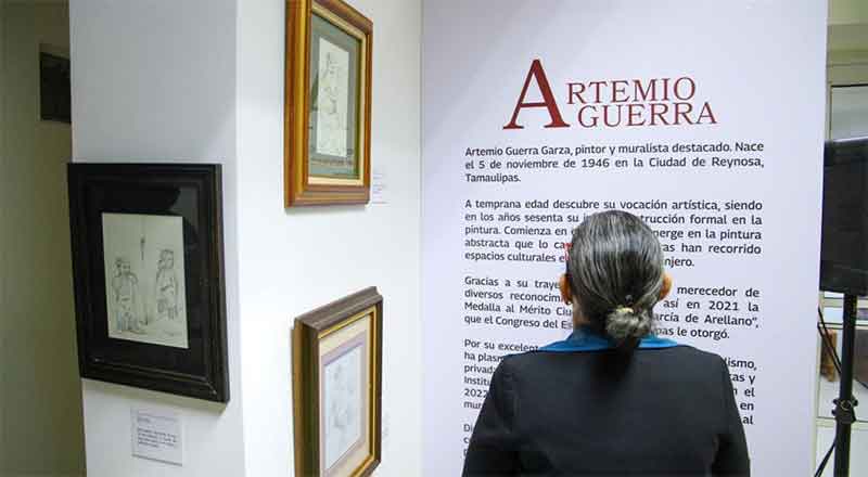 Inaugura Gobierno de Reynosa expo de Artemio Guerra 1 EXPO