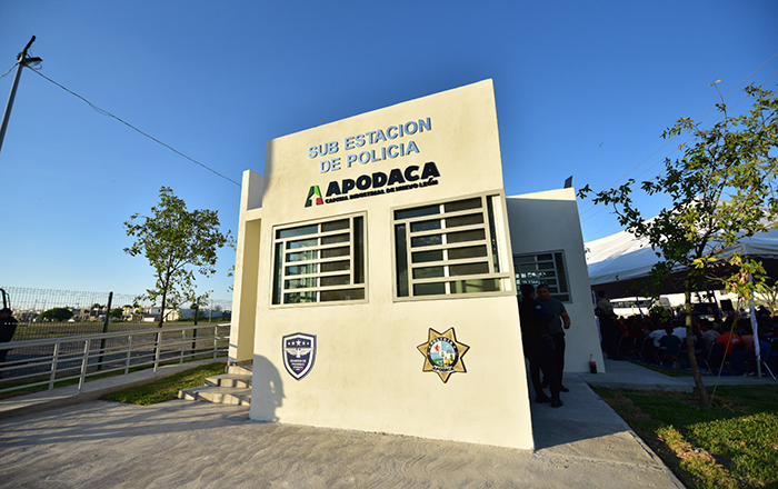 Inauguran sub delegación de policía en portal de Santa Rosa, Apodaca 3 IMV 5298