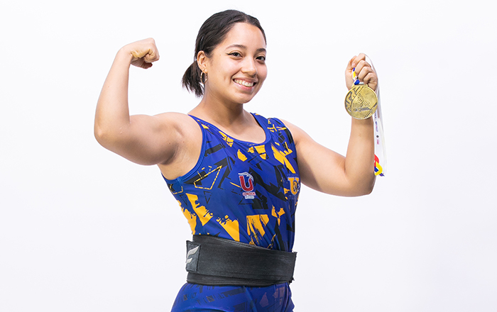 Van 32 Tigres a Juegos Panamericanos Universitarios 1 Irene Borrego Halterofilia