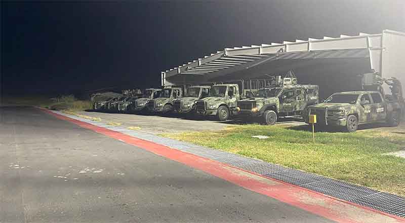 Llegan a Nuevo Laredo 200 militares de Fuerzas Especiales 1 MIGRANTES 2 3
