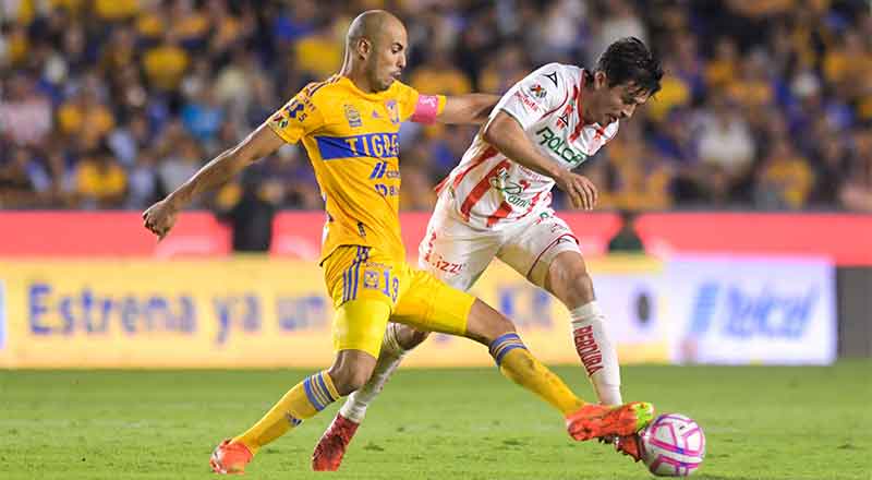 Con dos goles, Gignac le da a Tigres su pase a cuartos de final 9 NECAXA 2