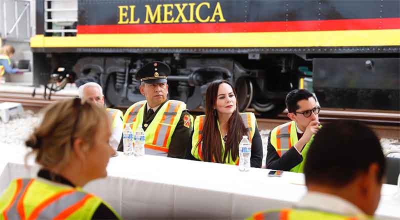 Colocan en Nuevo Laredo primera piedra de segundo puente internacional ferroviario 1 NUEVO LAREDO 10