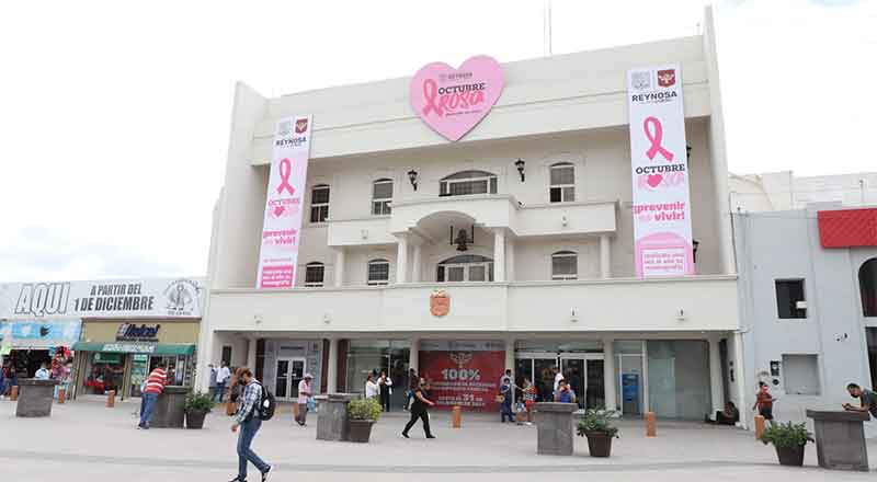 Invita alcalde a Octubre Rosa, campaña contra cáncer de mama 1 REYNOSA 6