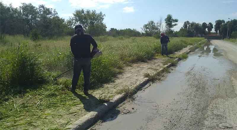 Recuperan vialidades en Río Bravo 1 RIO BRAVO 2 3