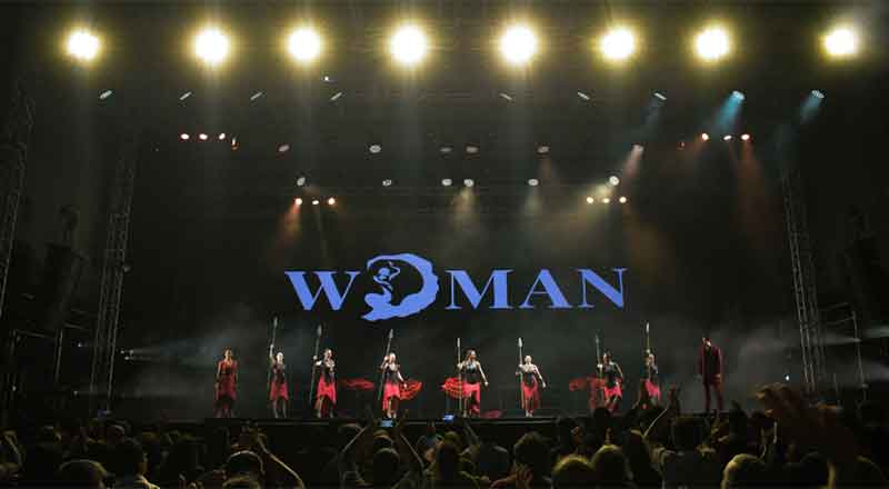 Woman cautiva y deja un mensaje de resiliencia en Festival Santa Lucía 1 SANTA LUCIA 2