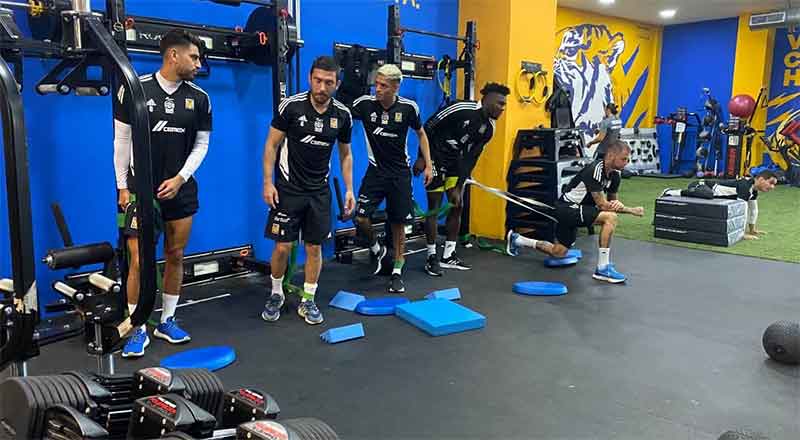 Regresan Aquino y Vigón a entrenar con Tigres 1 TIGRES 1