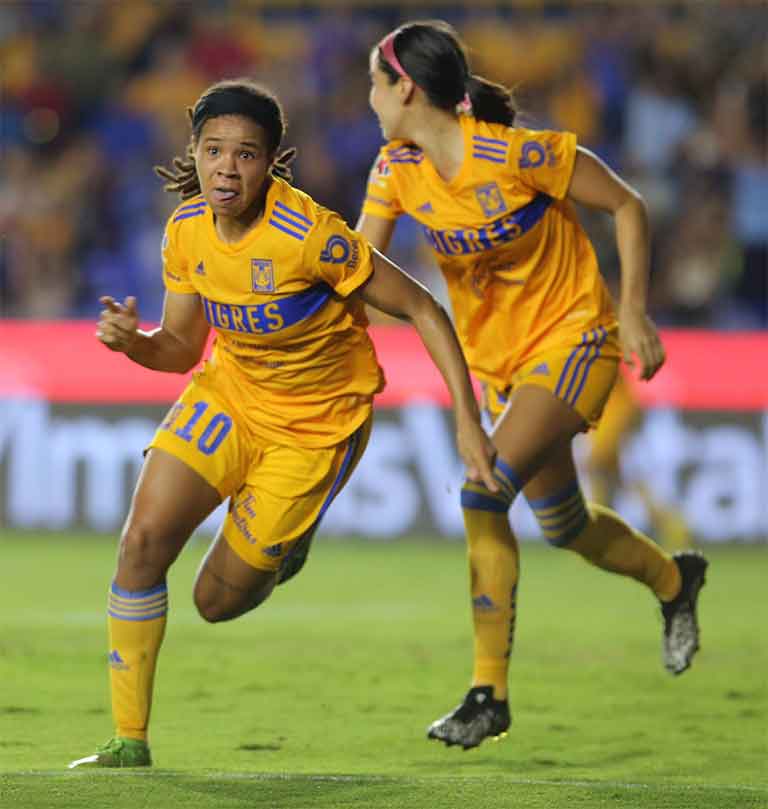 Son Amazonas tercero general; Mia llega a 17 goles 2 TIGRES FEM 2 1