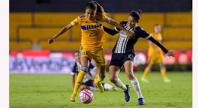 Reparten puntos y espectáculo; empatan 2-2 en Clásico Regio 3 TIGRES FEM 4