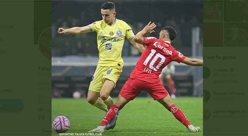 Toluca a la final, empata 1-1 con América 1 TOLUCA 3