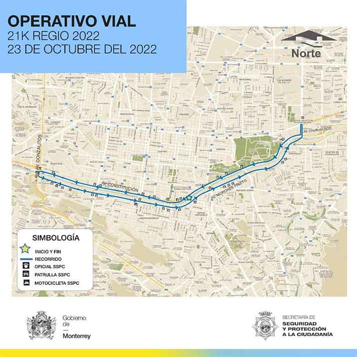 Anuncian cierre de vialidades por carreras deportivas 1 operativo 1