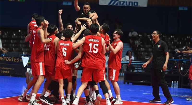 Califica México al Mundial Sub-21 en voleibol sala 2 volei 6