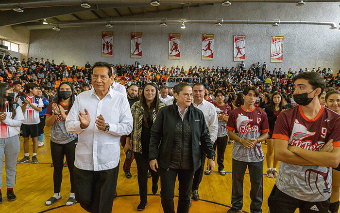 Inaugura secretaria de Educación Encuentro Estatal Deportivo de la DGETI 1 316109764 557408102865044 1521320781096958712 n