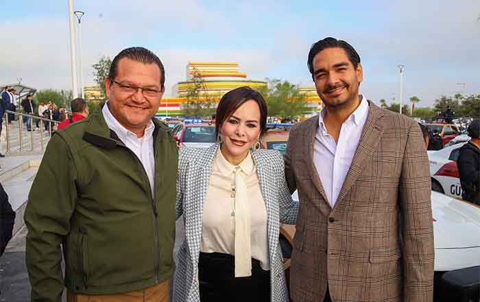 Surge en Tamaulipas la Guardia Estatal; gobernador entrega las primeras 100 patrullas 2 ALCALDES 1