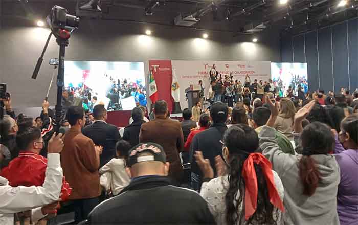 Atestigua Américo en Reynosa convenio para jóvenes tamaulipecos 1 AMERICO 1