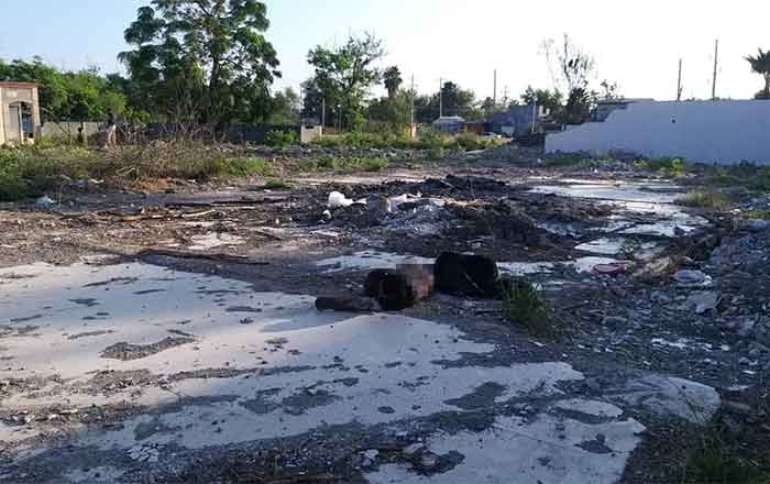 Investigan enésimo homicidio en Reynosa 1 CADAVER 2