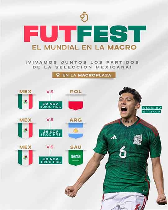 Transmitirán los juegos del Tri en la Macroplaza 1 CARTEL 3