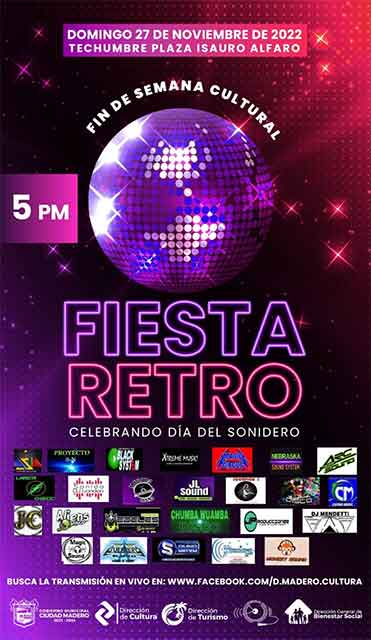 Invitan en Madero a presentación de academias de baile y fiesta retro 1 CARTEL 4