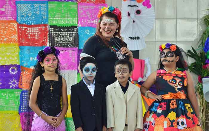Participan niños en concurso de Catrinas y Catrines 2 CATRINAS 3