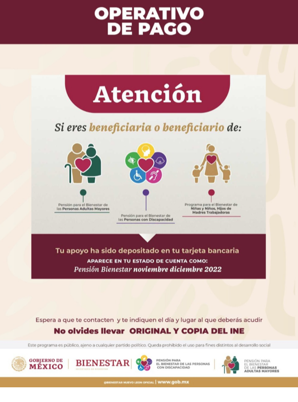 Arranca cobro de Pensión del Bienestar con largas filas; anuncian apoyo 5 Captura de pantalla 2022 11 04 a las 5.25.39 p.m.