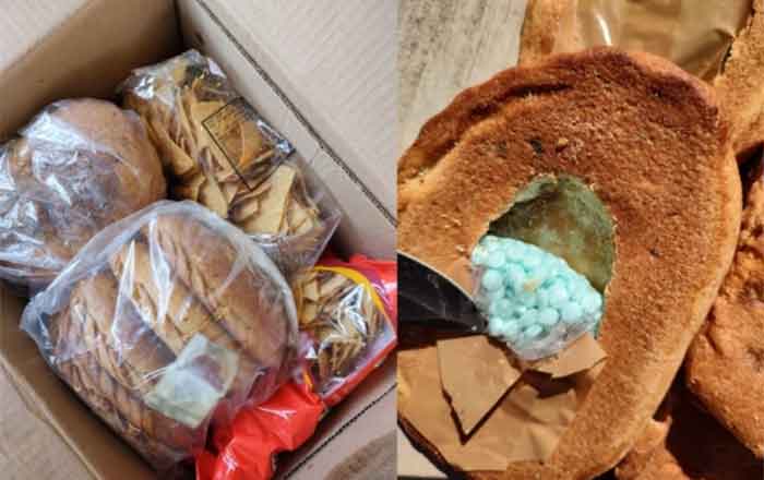 Ocultas en totopos y pan, hallan pastillas de fentanilo en Culiacán 1 DROGA 2
