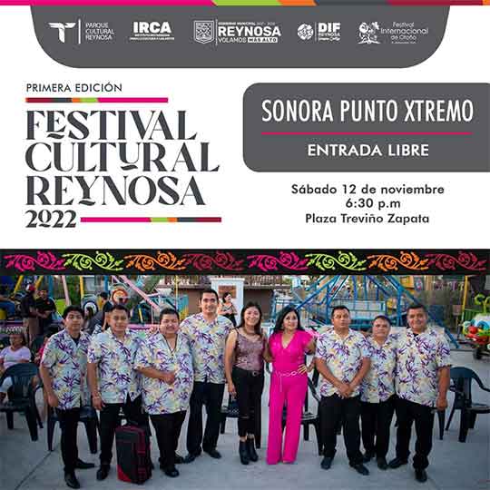 Invitan a concierto de Sonora Punto Extremo en Reynosa 1 FESTIVAL 2