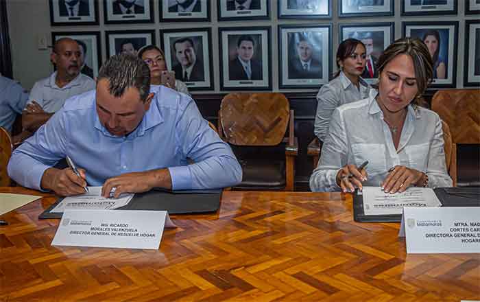 En Matamoros firman convenio para rescate de espacio cultural 1 MATAMOROS 2 1
