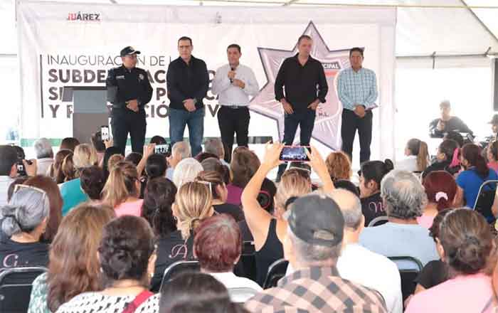 Paco Treviño lleva más seguridad a juarenses 1 PACO TREVINO 2