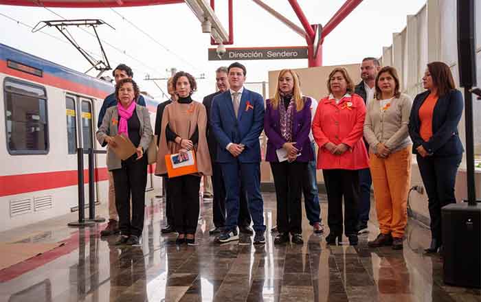 Presentan ‘Muévete sin Acoso’ en Metrorrey, sustituye al ‘Vagón Rosa 2 SAMUEL GARCIA 2 1