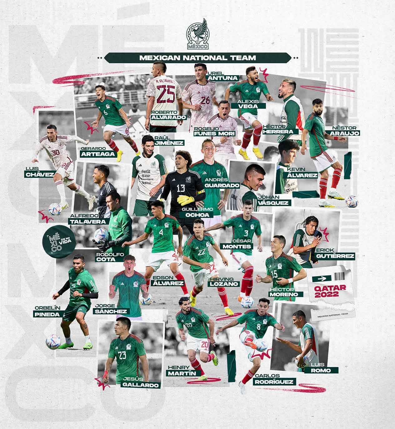Estos son los jugadores del Tri que estarán en Qatar 2022 1 SELECCION 2