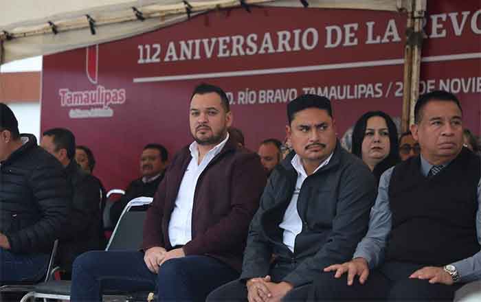 Desfilan en Río Bravo por aniversario de la Revolución 1 TEODORO ESCALON