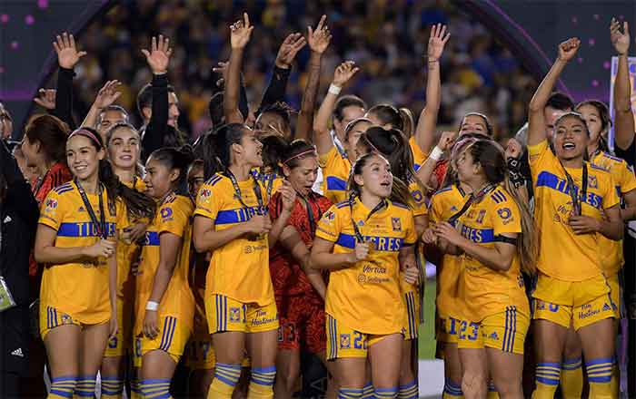 Amazonas ¡campeonas por quinta ocasión! vencen 2-0 al América 1 TIGRES FEM 2 2