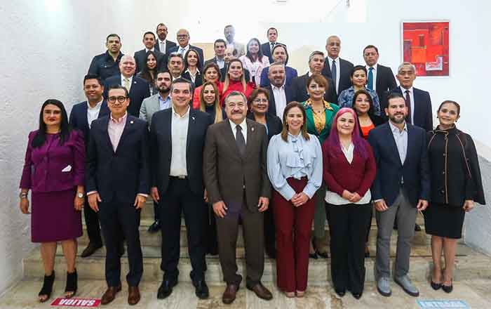 Rector de la UANL presenta proyectos estratégicos a diputados locales 1 UANL 2 1