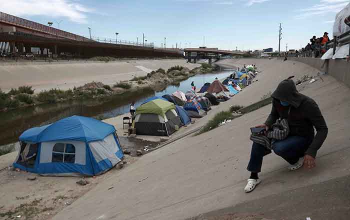 Siguen cientos de venezolanos varados en Ciudad Juárez 2 VENEZOLANOS 2