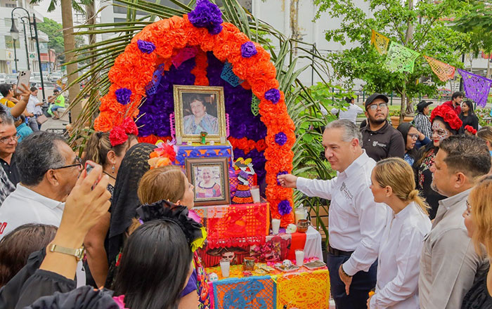 Con exhibición de altares, vive Ciudad Madero la tradición del Día de Muertos 1 md