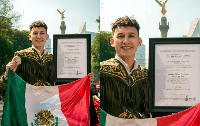Activista de Río Bravo recibe medalla nacional 1 317847360 1158789324740761 162431052708657290 n