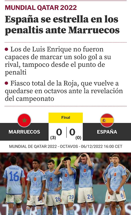 Llora la prensa española la eliminación de su selección 5 318121065 711676616756246 7447087942836416655 n