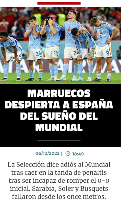 Llora la prensa española la eliminación de su selección 2 318657948 822150489079750 1186650650116071220 n