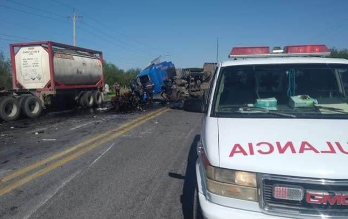 Choque en la San Fernando-Victoria deja un lesionado, cierran vialidad 5 319753013 420911706814125 2992732337737916385 n