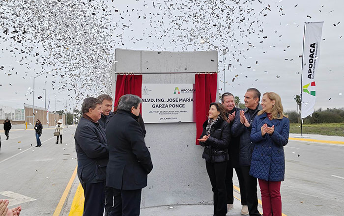 Inauguran boulevard José María Garza Ponce 2 320534403 1314933572640200 1040999422224376295 n