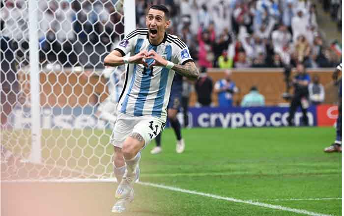Argentina campeón del Mundo; gana en penales a Francia 1 ANGEL DI MARIA
