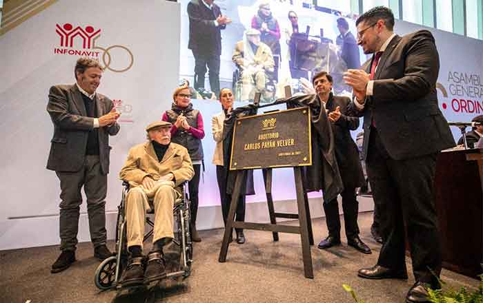 Infonavit inaugura nuevo edificio y rinde homenaje a Carlos Payán 1 CARLOS PAYAN