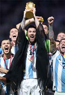 En dramático encuentro Messi y Argentina son campeones del mundo 1 LIO MESSI