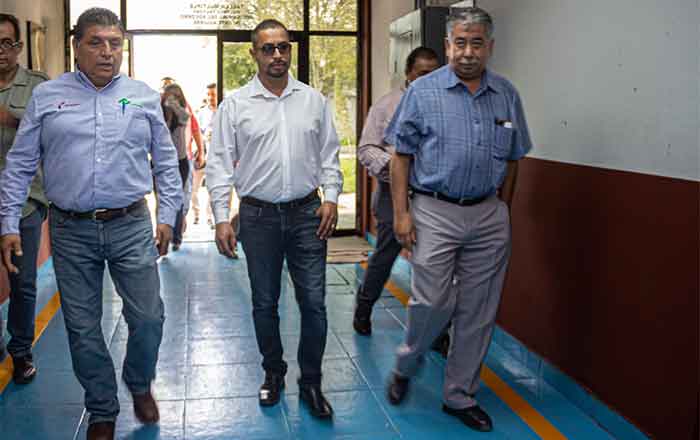 Realiza alcalde interino Alejandro Cerezo recorrido por Conalep 1 MATAMOROS 6