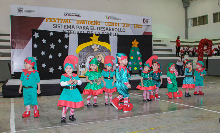 Impulsa DIF Madero tradiciones navideñas con festival artístico del Cendi 2 Madero 3 1